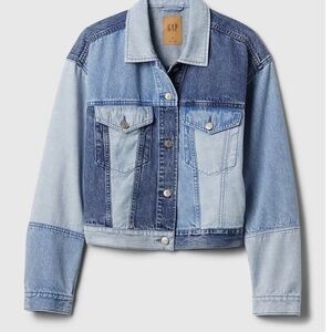 GAP - Patchwork Denim Jacket - NWT - XL